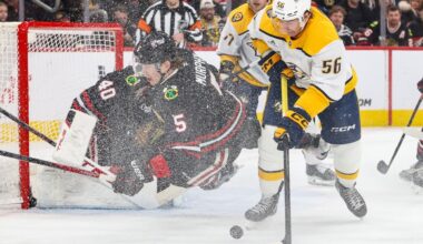Chicago Blackhawks lose 4-3 to the Nashville Predators at the United Center – Chicago Tribune