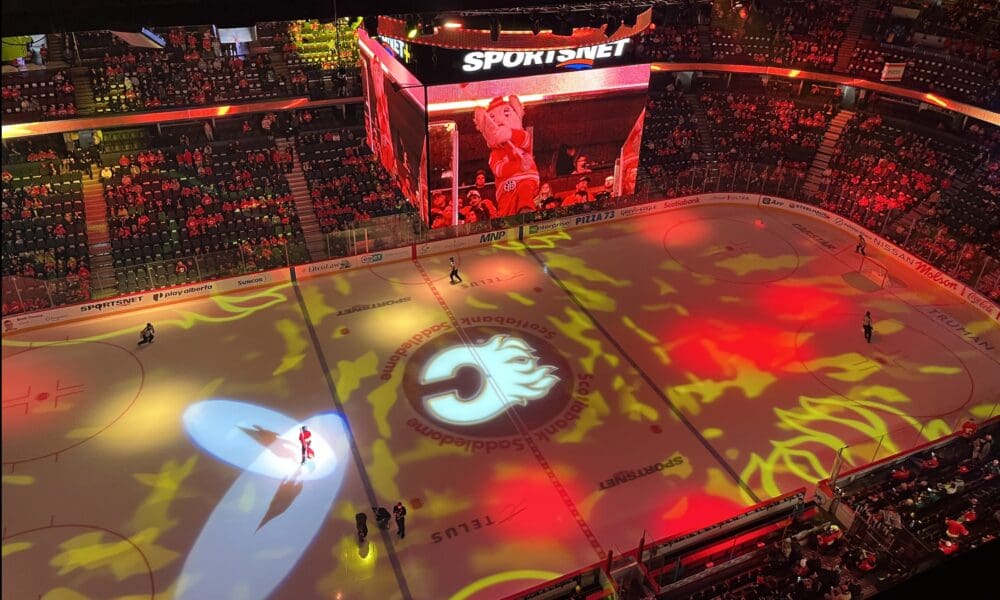 Sharks Go Cold in Calgary, Flames 2-0 Shutout