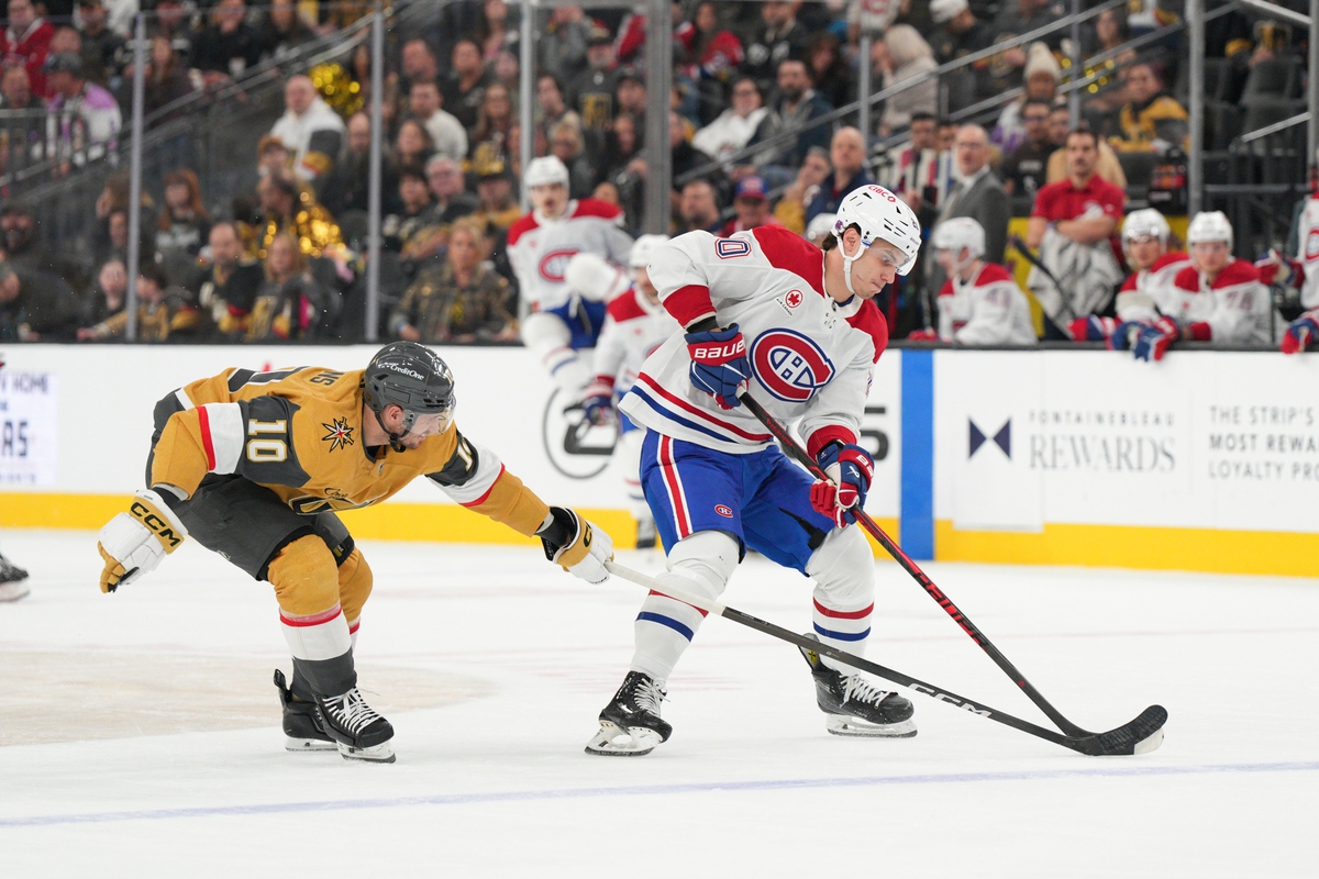 Mark Stone scores for Golden Knights in 4-1 defeat to Montreal -
Las Vegas Sun News