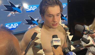 SJHN Daily: Reaves Shares Story Behind Sharks' New Player of the Game Award