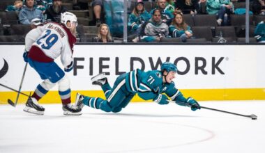 MacKinnon Gives Celebrini Stamp of Approval (+)