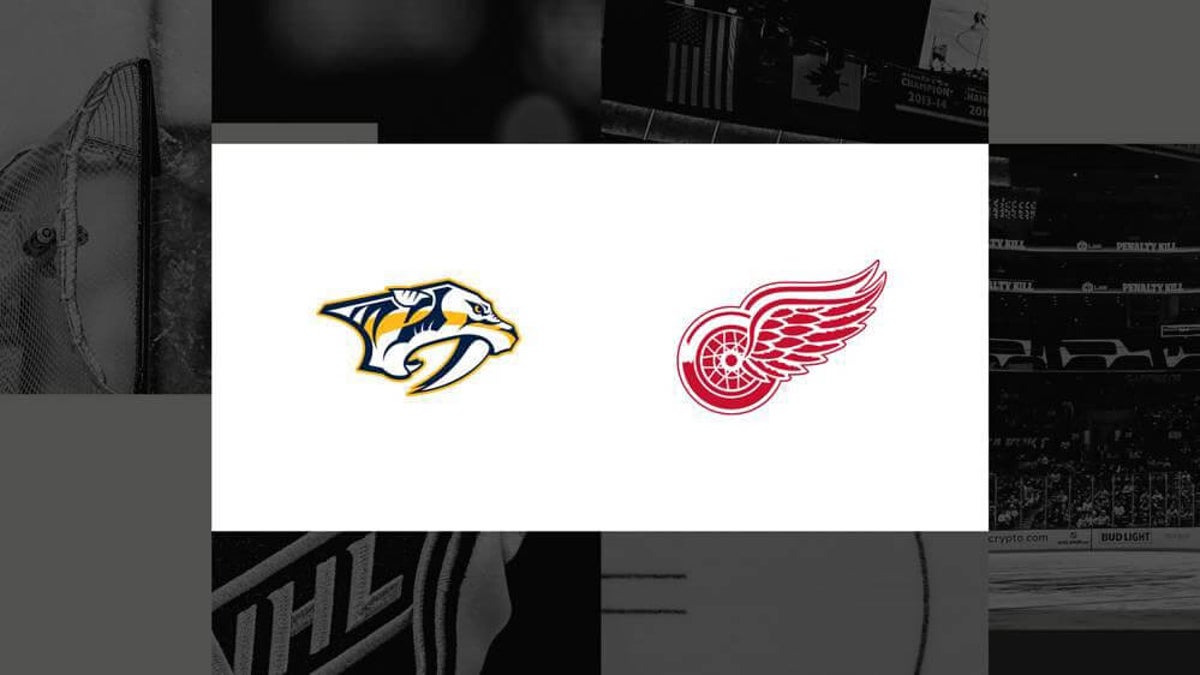 How to watch Predators vs. Red Wings: TV channel and streaming options for November 26