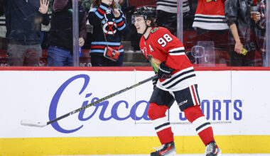 San Jose Sharks center Macklin Celebrini (71) scores a hat trick with the winning goal in overtime against the Utah Mammoth at SAP Center at San Jose.