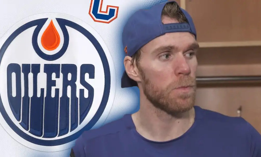 Connor McDavid Oilers media