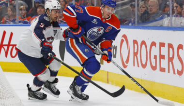 Oilers Come Back to Win 5-4 Over Blue Jackets in OT - The Hockey Writers - Edmonton Oilers