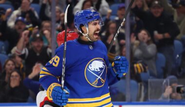 Beck Malenstyn's spectacular goal helps Buffalo Sabres beat East-leading Carolina Hurricanes