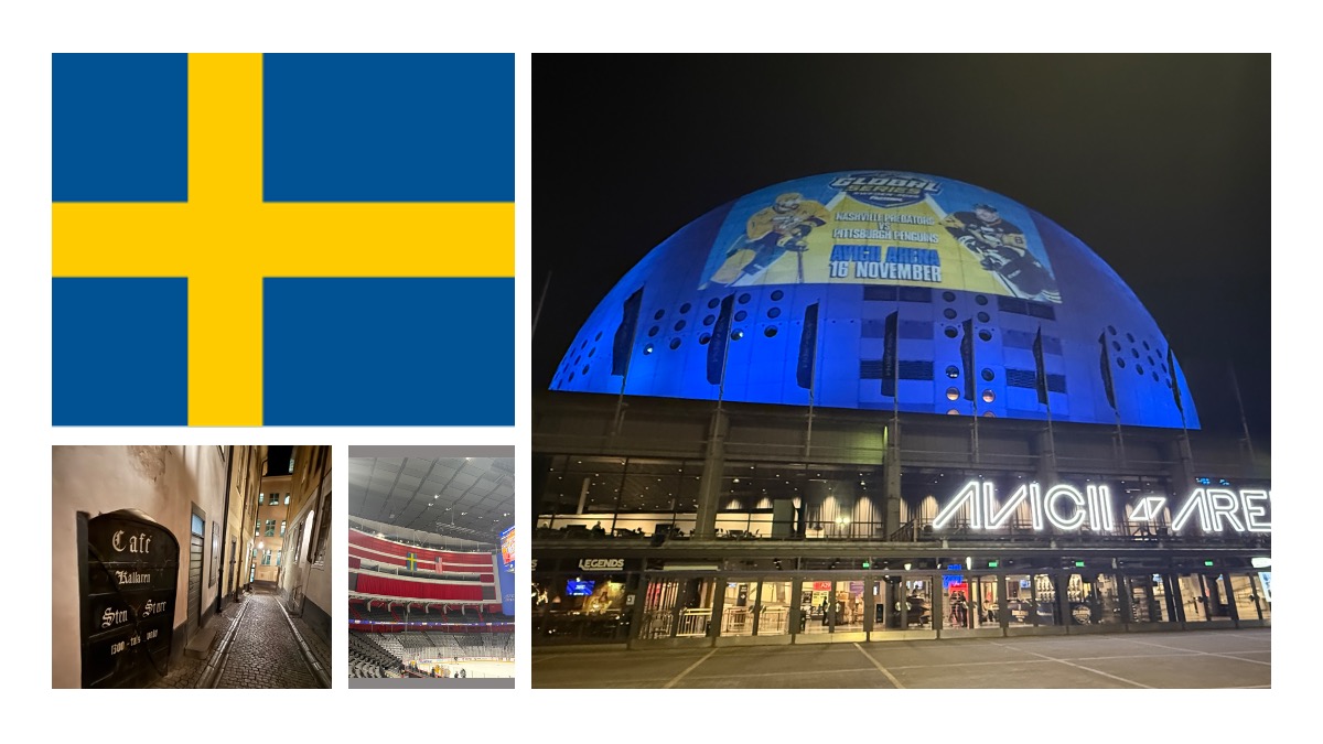 Reindeer, Blondes, and Smooth Lagers. Tack, Sweden