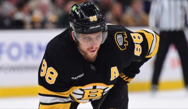 Bruins' David Pastrnak Reveals Why His 400th Goal Was 'Special'