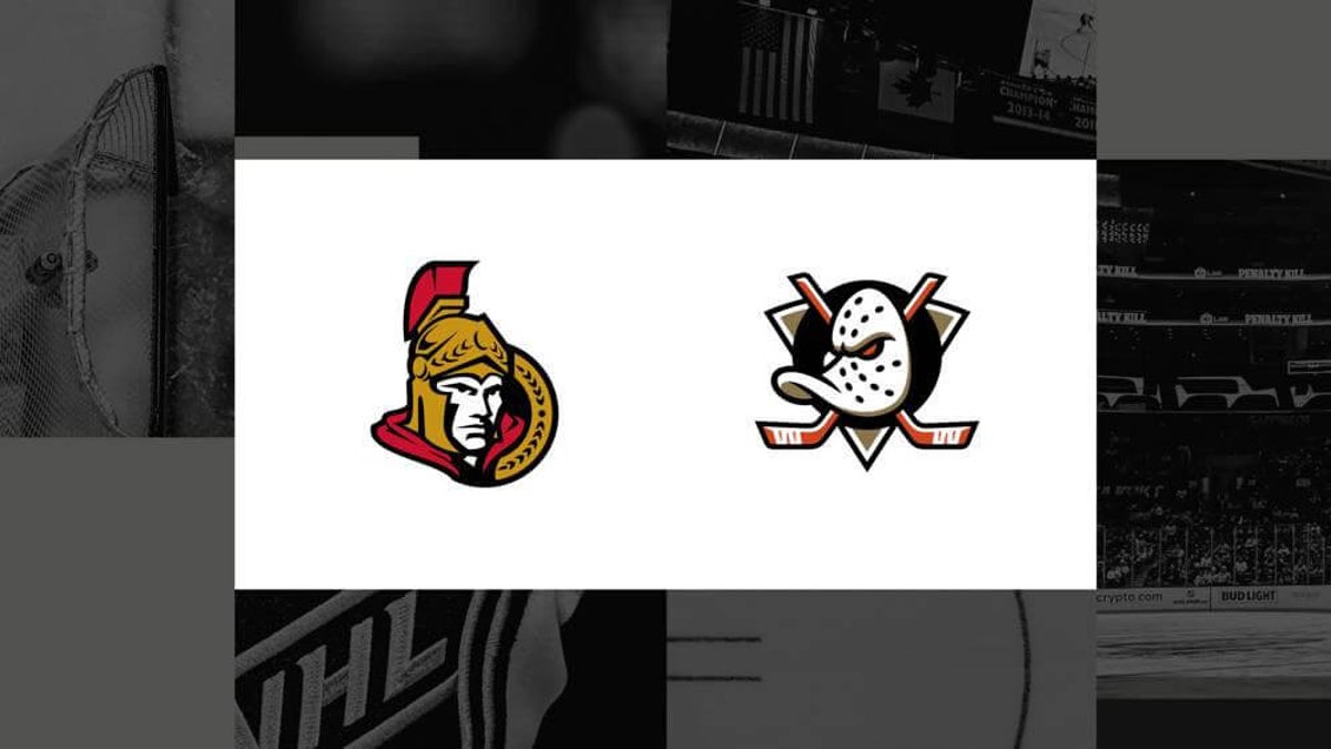 How to watch Senators vs. Ducks: TV channel and streaming options for November 20