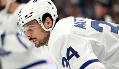 Toronto Maple Leafs place Auston Matthews on IR; activate Joseph Woll to roster