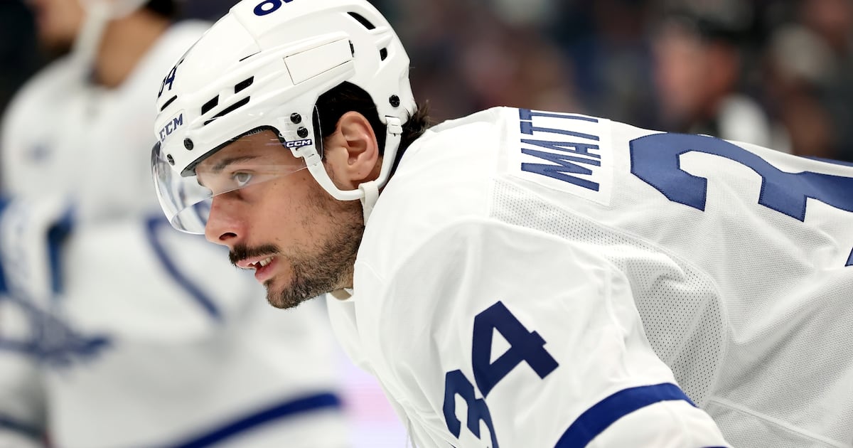 Toronto Maple Leafs place Auston Matthews on IR; activate Joseph Woll to roster