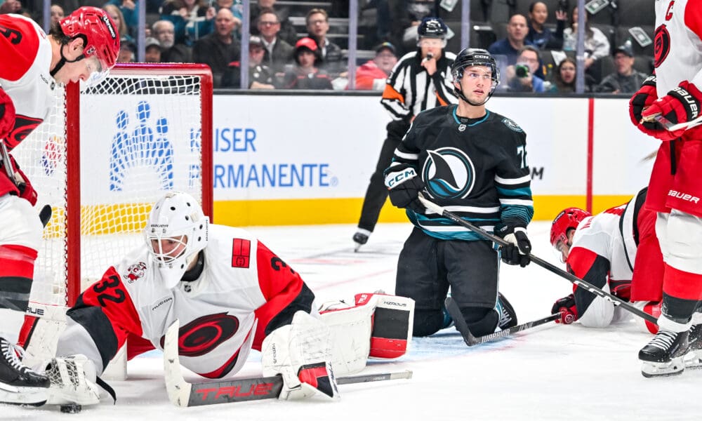 Sharks Practice: Eklund To Miss Another Game, Gaudette & Reaves Updates