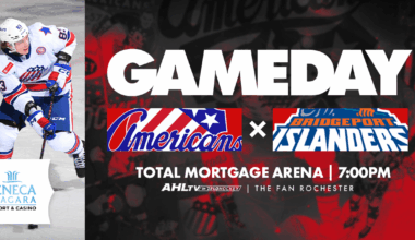 GAME PREVIEW: AMERKS SAIL TO BRIDGEPORT FOR FACE-OFF WITH ISLANDERS