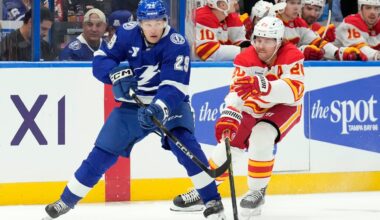 Flames' three-game win streak ends after loss to Lightning