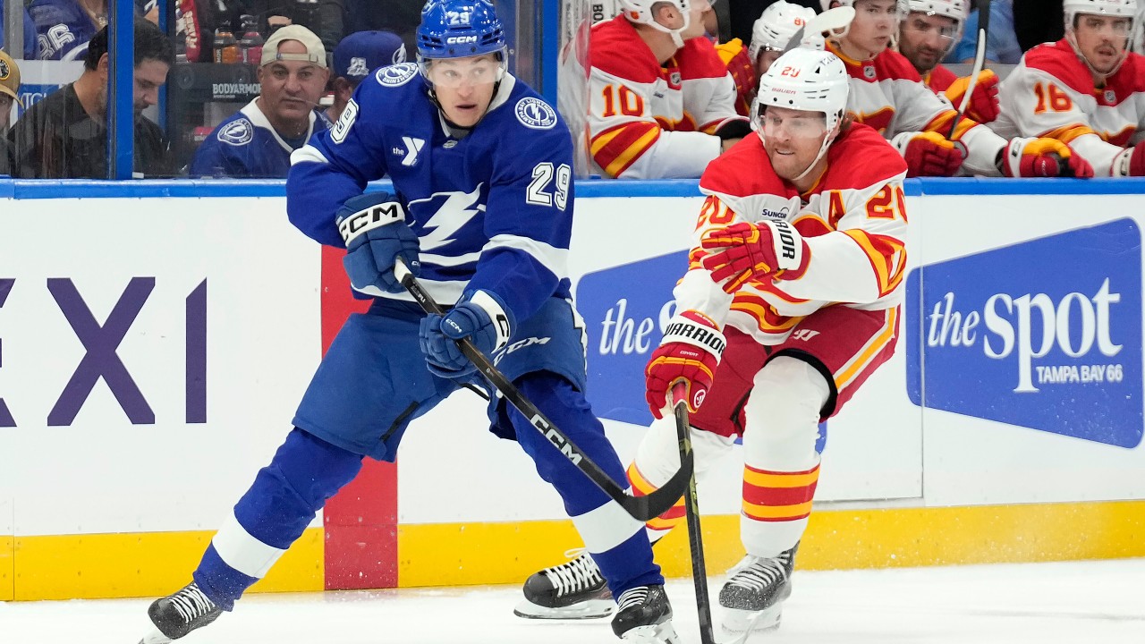 Flames' three-game win streak ends after loss to Lightning