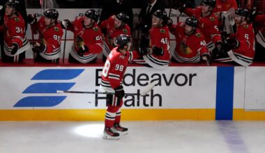 Connor Bedard playing starring role in surprising start for the Chicago Blackhawks
