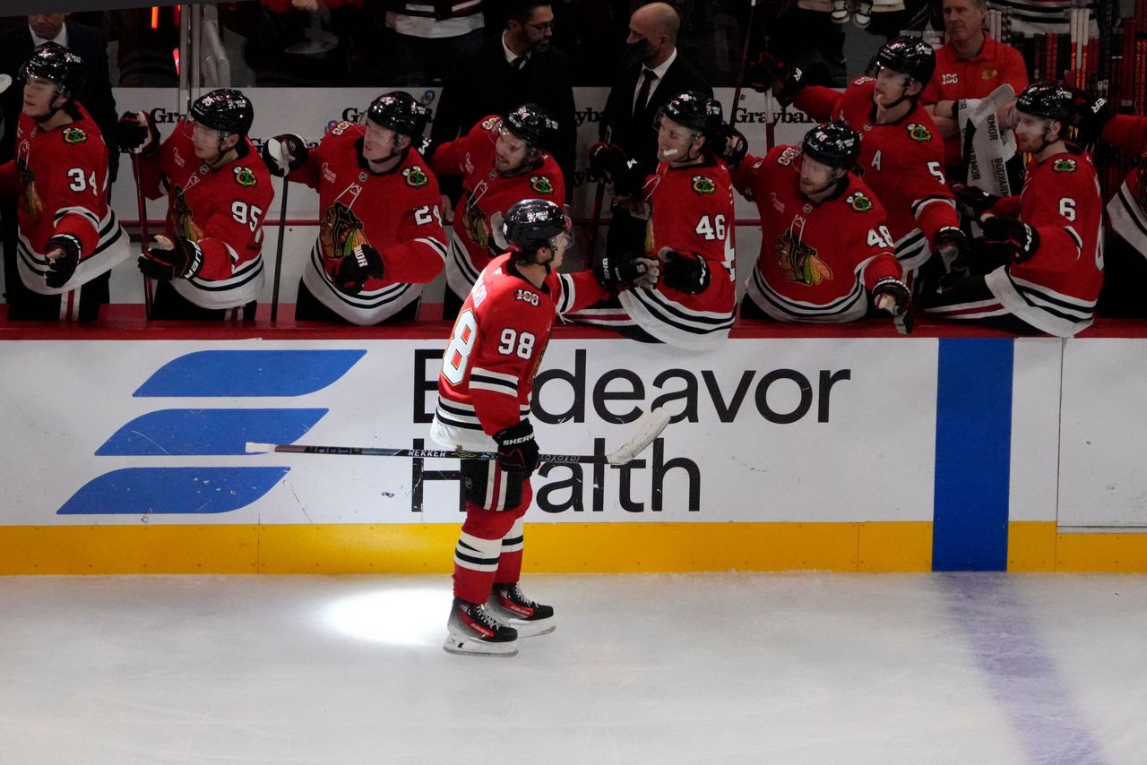 Connor Bedard playing starring role in surprising start for the Chicago Blackhawks