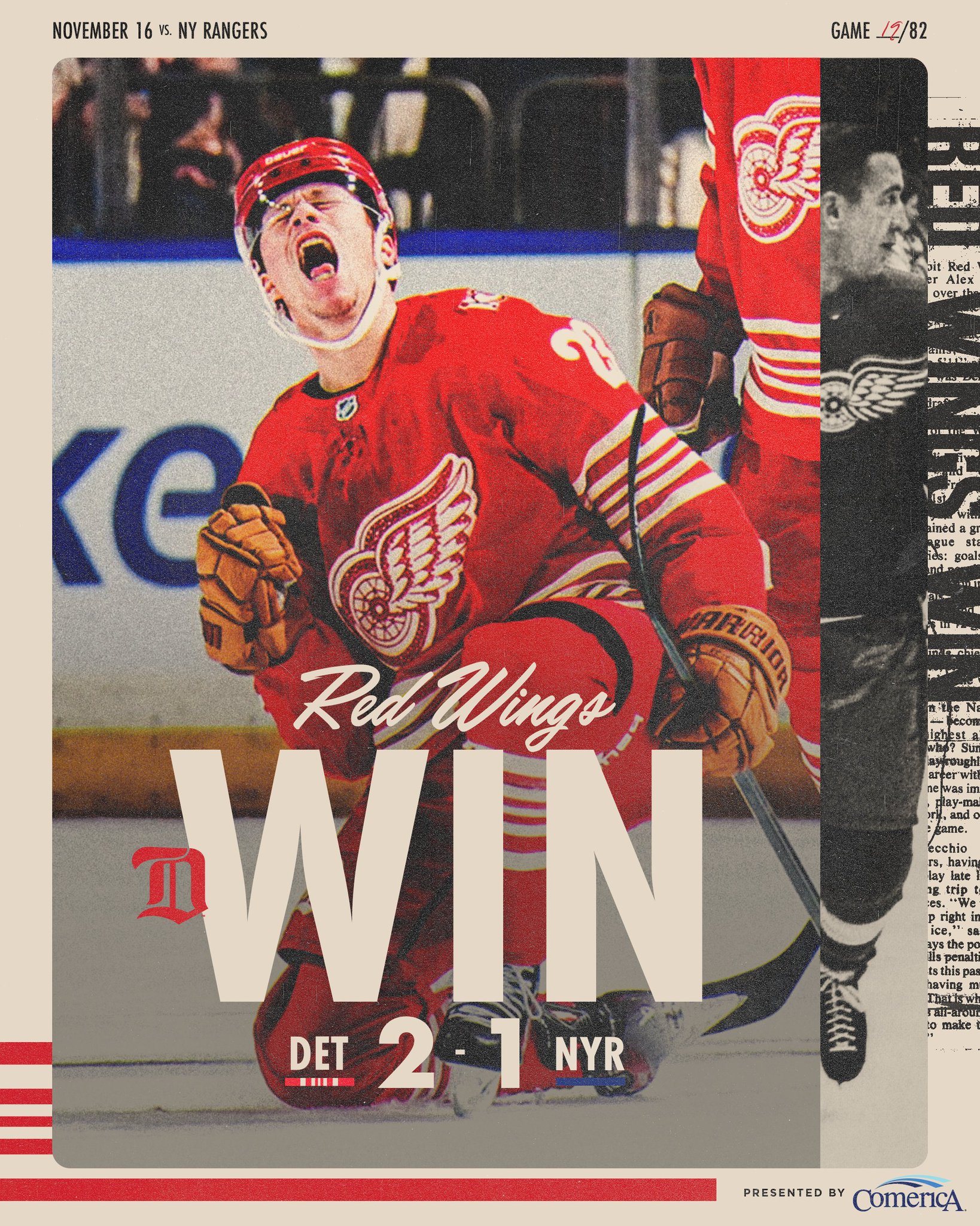 Detroit Red Wings (@DetroitRedWings) on X