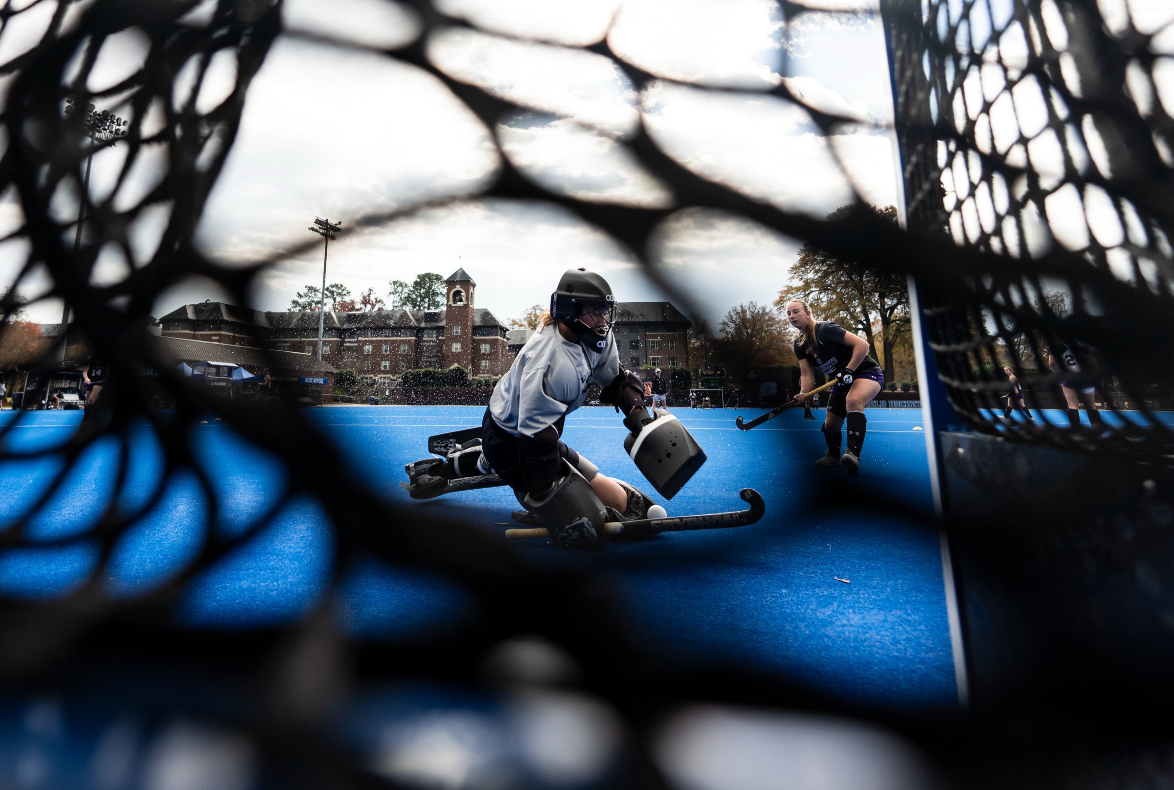 Boon during Northwestern’s Saturday practice before the 2025 NCAA title game.