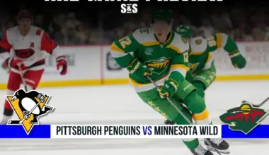 GAME PREVIEW Pittsburgh Penguins vs Minnesota Wild