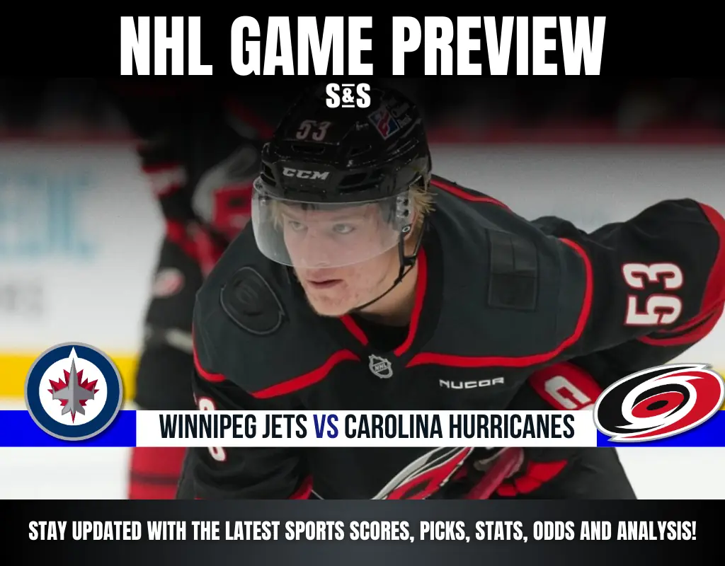 GAME PREVIEW Winnipeg Jets vs Carolina Hurricanes