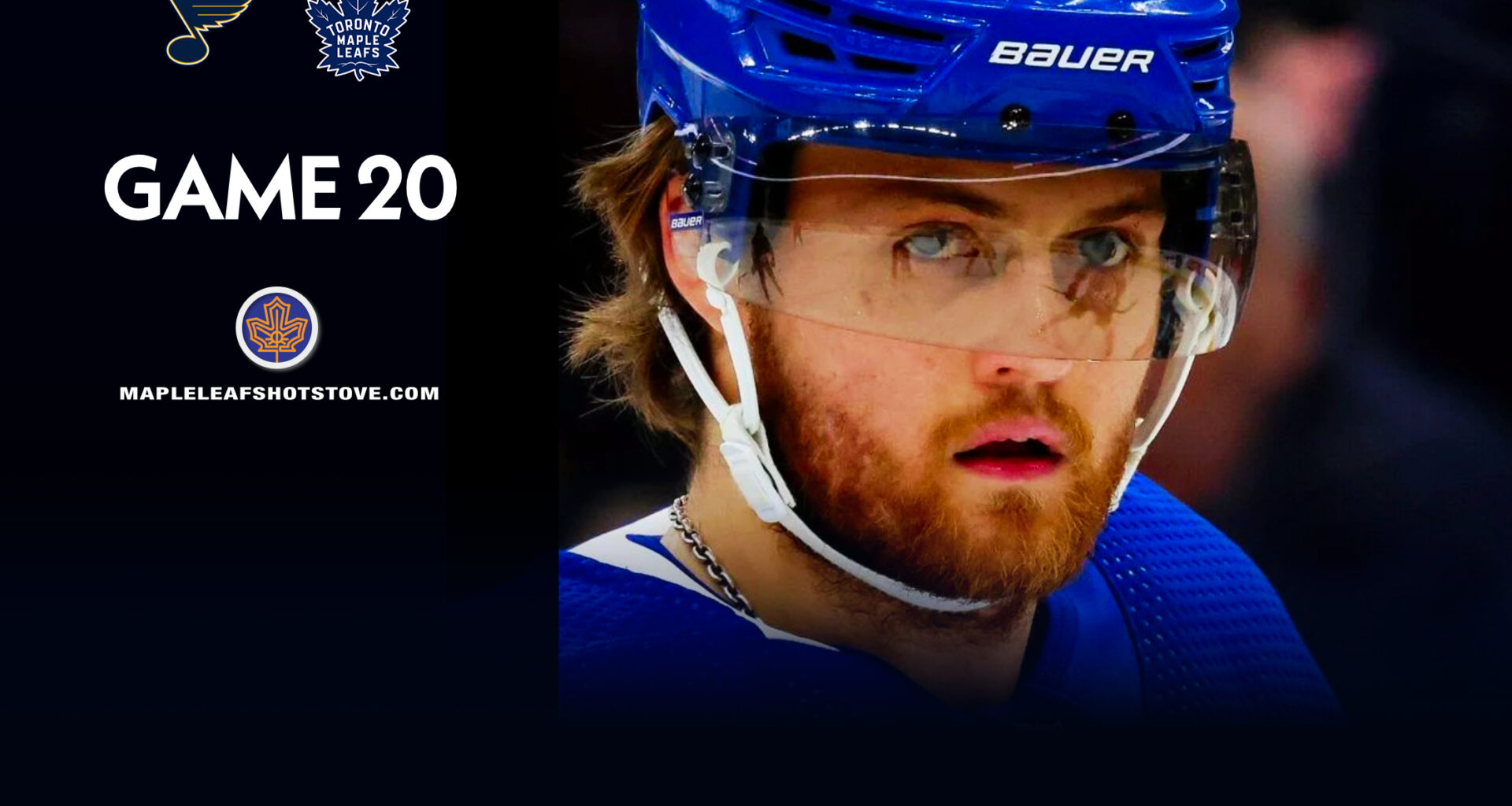 Toronto Maple Leafs vs. St. Louis Blues – Game #20 Projected Lines, Preview & TV Info