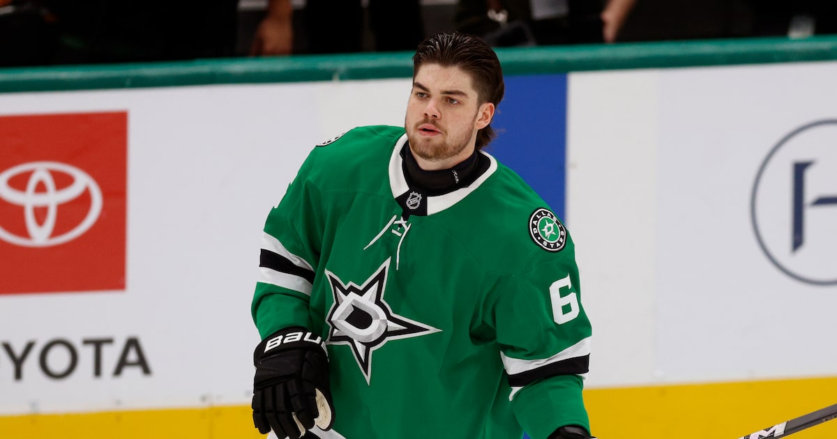 Why Stars defenseman Lian Bichsel won’t play for Switzerland in Winter Olympics