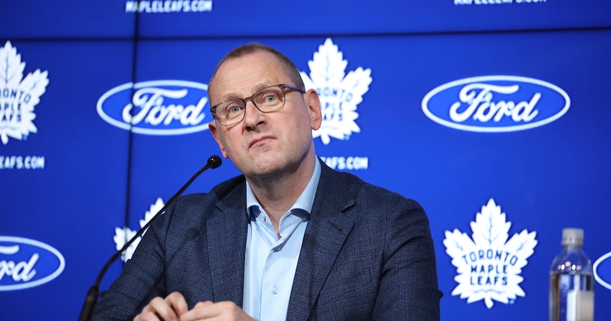 Brad Treliving takes responsibility for Leafs’ struggles, says there’s been ‘too much vanilla’