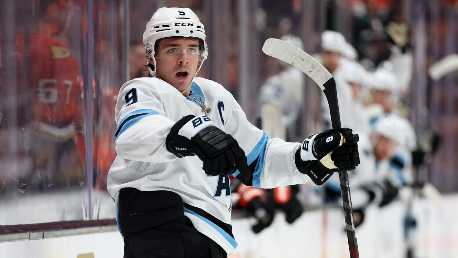 Utah Hockey Club Clayton Keller...