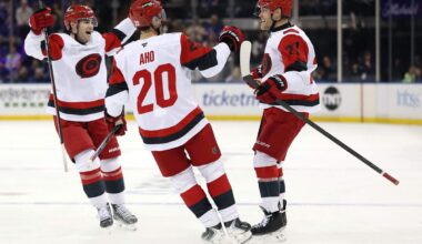 One thing each Carolina Hurricanes player is thankful for this season