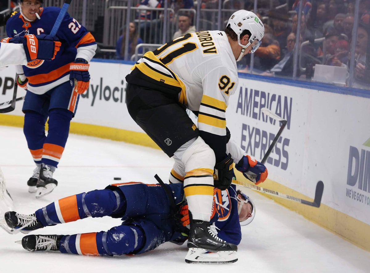Bruins’ Nikita Zadorov, Zdeno Chara and the dividends of intimidation