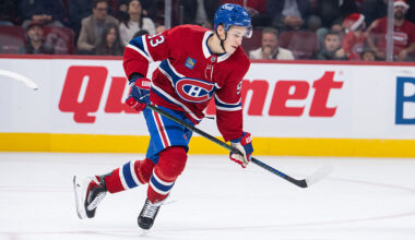 MONTREAL, QC - NOVEMBER 13: Ivan Demidov (93) of the Montréal Canadiens skates during the third period of the NHL game between the Dallas Stars and the Montreal Canadiens on Nov 13, 2025, at the Bell Centre in Montreal, QC(Photo by Vincent Ethier/Icon Sportswire via Getty Images)