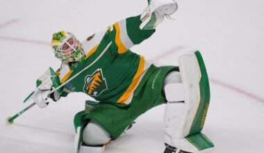 Wild’s Jesper Wallstedt gives ‘special, special’ performance in shootout win