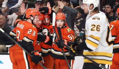 Bruins fail to earn point in loss to Ducks - 98.5 The Sports Hub