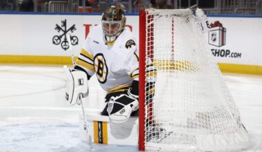How Bruins’ Jeremy Swayman is playing his way into the Olympic net