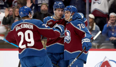 Avalanche stay on fire with another shutout, bite the Sharks and make history