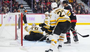 Bad start, costly mistakes end Bruins’ winning streak