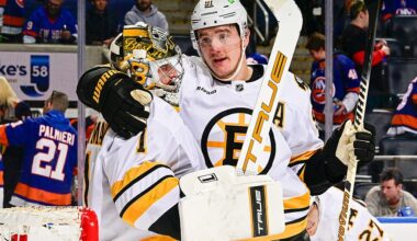 Jeremy Swayman playing like one of best goalies in NHL