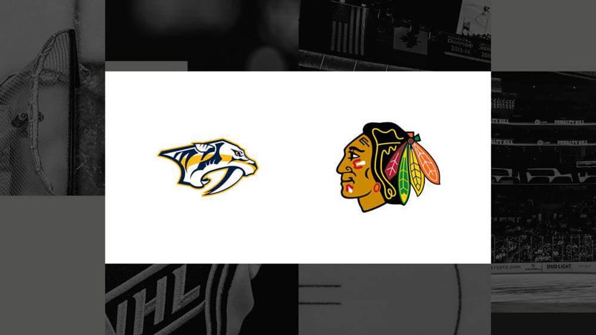 How to watch Predators vs. Blackhawks: TV channel and streaming options for November 28