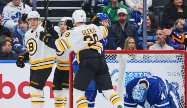 Maple Leafs take issue with Zadorov’s hit on Laughton