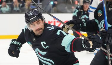 Jordan Eberle scores twice in third period as Seattle Kraken take victory over Winnipeg Jets