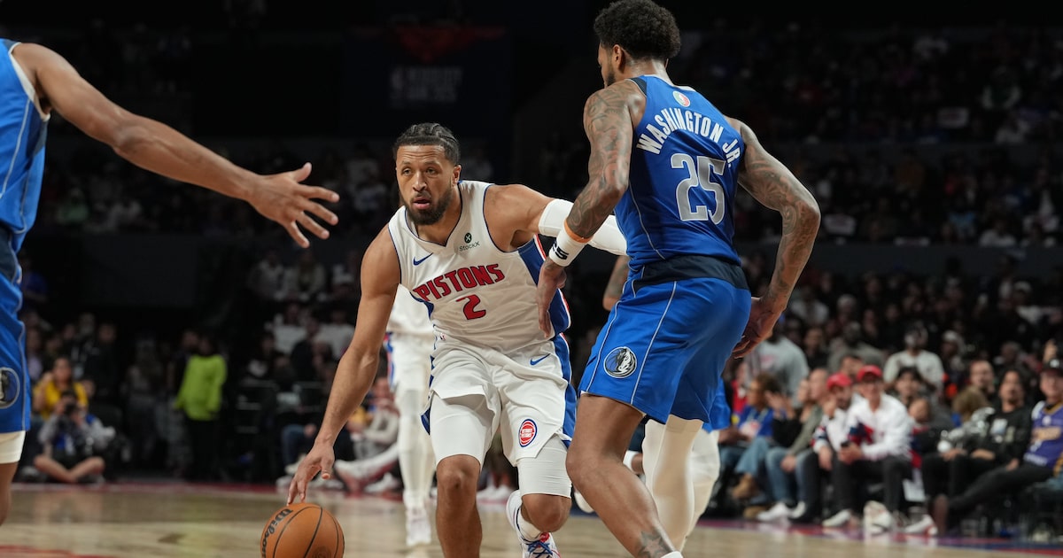 Mavericks’ 3-point flurry not enough to beat Pistons as Cade Cunningham dishes 18 assists