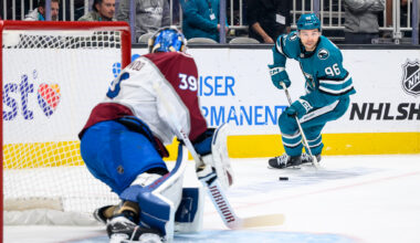 San Jose Sharks forward Philipp Kurashev