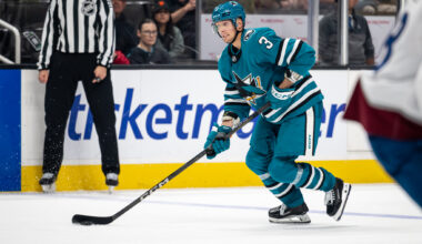 San Jose Sharks defenseman John Klingberg