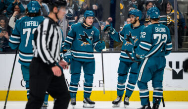 San Jose Sharks forward Macklin Celebrini