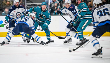 San Jose Sharks forward Macklin Celebrini