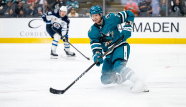 San Jose Sharks defenseman John Klingberg