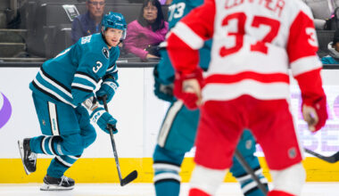 San Jose Sharks defenseman John Klingberg