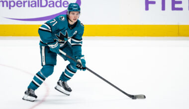 San Jose Sharks forward Macklin Celebrini