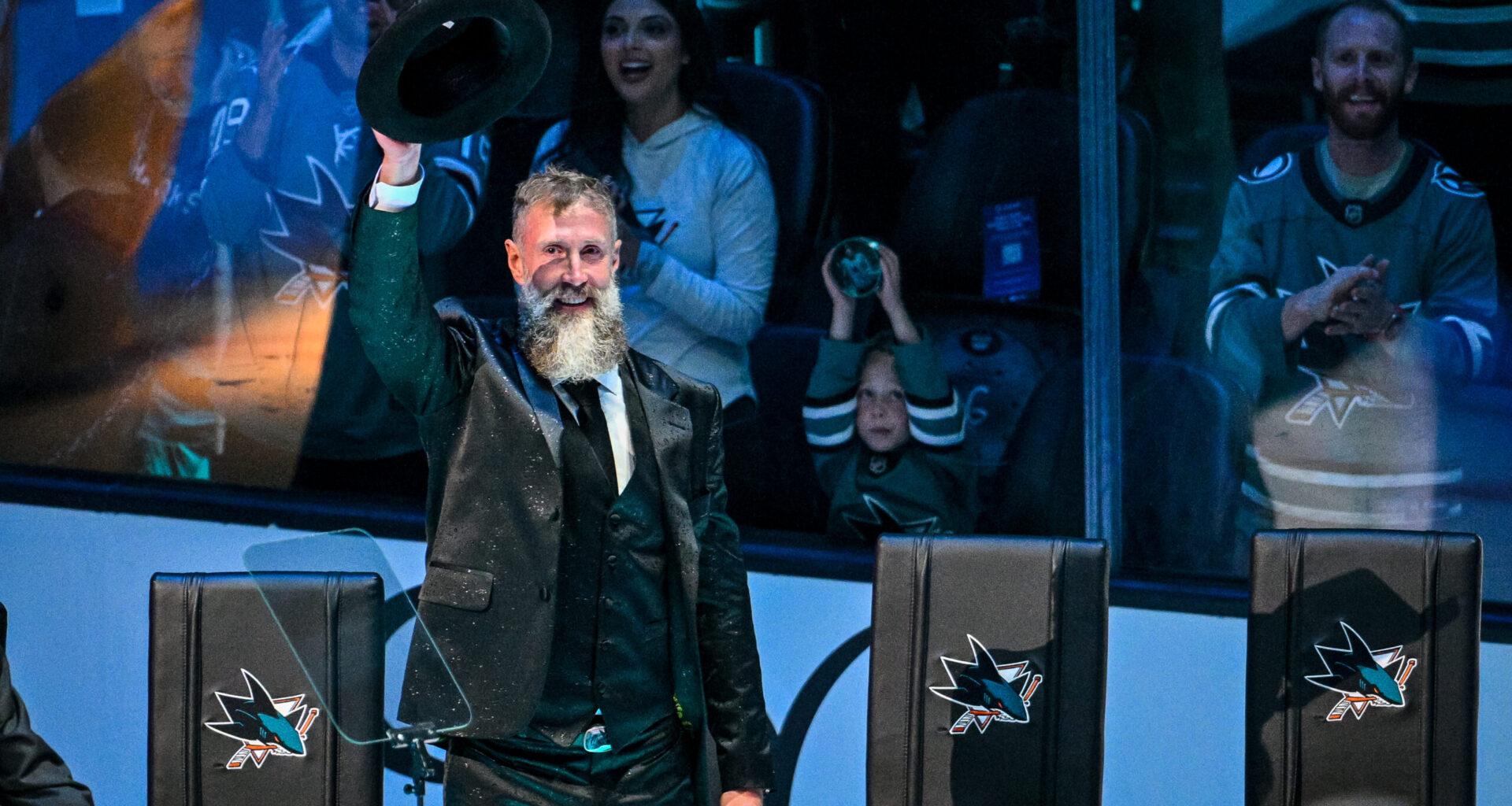 San Jose Sharks legend Joe Thornton